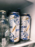 烏蘇啤酒（wusu）天山清爽白啤精選阿克蘇小麥500ml*6罐整箱裝非原箱 曬單實(shí)拍圖