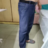 富鋌九分牛仔褲男夏季薄款休閑男士長(cháng)褲子萊賽爾天絲寬松直筒9分 808藍色薄款九分 33 腰圍【2尺6】 曬單實(shí)拍圖