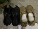 百麗透氣布鞋男夏季商場(chǎng)同款厚底一腳蹬休閑鞋8SW01BM5 黃色（彈力帶） 41 (255mm) 曬單實(shí)拍圖