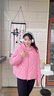 波司登25年輕薄羽絨服女短款90絨連帽菱格保暖防風(fēng)外套B250135316 曬單實(shí)拍圖