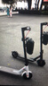 小米有品電動(dòng)滑板車坐騎便捷可折疊代步電動(dòng)車小型兩輪成人滑板車迷你可攜式滑板車減震 白色【鋰電池10ah 續(xù)航20-30公里】 36V 曬單實(shí)拍圖