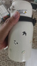膳魔師（THERMOS）兒童熊貓316L不銹鋼保溫杯雙飲水杯一蓋雙用吸管杯直飲杯白色TCKN 曬單實拍圖