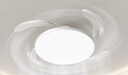惠普普瑞護(hù)眼LED風(fēng)扇燈隱形扇葉遙控調(diào)光一體吊扇燈中山燈具包安裝 曬單實(shí)拍圖