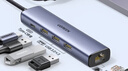 綠聯(lián) USB3.0擴(kuò)展器擴(kuò)展塢多接口 分線器高速4口集線器HUB拓展塢 筆記本電腦一拖多轉(zhuǎn)換器轉(zhuǎn)接頭延長線 曬單實(shí)拍圖