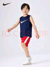 NIKE 耐克小童裝男童 DRI-FIT 速干背心短褲2件套25新款兒童運動套裝 曬單實拍圖