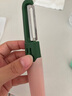 水果刀削皮刀削皮器瓜刨不銹鋼兩用雙頭刮皮刀刨皮刀削皮神器 水果刀瓜刨二合一（顏色隨機(jī)） 曬單實(shí)拍圖