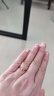 周大福圓形六爪足金黃金鉆石造型戒指女士 EOF1535 求婚戒指禮物 12號(hào) 約3.7g計(jì)價(jià)(工費(fèi)420) 曬單實(shí)拍圖