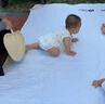 babylove嬰兒背心夏季純棉網眼清新夏日寶寶無袖t恤打底上衣清涼夏裝 曬單實拍圖