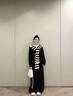 溫格芳衛衣女裝2025春秋新款韓系穿搭慵懶風(fēng)時(shí)尚套裝休閑運動(dòng)炸街兩件套 黑色套裝 M 曬單實(shí)拍圖