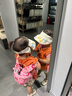 基諾輔童鞋男女嬰幼兒涼鞋包頭1-2歲2025夏季兒童寶寶學(xué)步鞋透氣機(jī)能鞋 K1212粉色【夏季鏤空】 19 內(nèi)長13.8腳長約12.9-13.3 曬單實拍圖