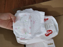 好奇（Huggies）鉑金裝成長(zhǎng)褲L120片(9-14kg)大號(hào)嬰兒尿不濕小桃褲超薄拉拉褲透氣 曬單實(shí)拍圖