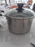 Debo德鉑湯鍋不銹鋼煲湯鍋燃?xì)怆姶艩t通用20cm 曬單實(shí)拍圖