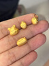 縱橫金業(yè)足金999   黃金轉(zhuǎn)運珠 金珠子  1克 單顆 頂珠 散珠 手串diy 1克  轉(zhuǎn)運珠 曬單實拍圖