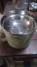 美廚（maxcook）304不銹鋼泡面碗 15cm塑鋼快餐杯學(xué)生飯盒便當(dāng)盒 北歐綠MCFT191 曬單實拍圖