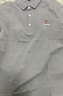 本漢短袖T恤男刺繡輕奢棉夏季翻領(lǐng)體恤衫上衣服男士短袖t恤打底衫 177淺綠 M 曬單實(shí)拍圖