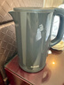 蘇泊爾（SUPOR）電水壺?zé)崴畨仉姛崴畨?.5L 304不銹鋼水壺 雙層防燙全鋼無(wú)縫開(kāi)水壺?zé)畨豐W-15J626 1.5L 曬單實(shí)拍圖
