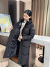 波司登25年于適同款羽絨服男女情侶長(cháng)款寬松舒適連帽面包服外套 曬單實(shí)拍圖