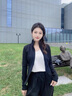 MJ STYLE空氣層修身外套女2025秋季新款運動(dòng)親膚休閑顯瘦立領(lǐng)拉鏈短款上衣 曬單實(shí)拍圖