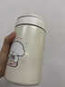 USER JOY新款小狗保溫杯子高顏值316不銹鋼吸管杯夏季保冷冰霸杯可愛學(xué)生 白色小財迷雙飲保溫杯500ML 單杯+送隔熱杯套 曬單實拍圖