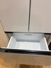 美的（Midea）418法式多門四開門電冰箱超薄平嵌小戶型家用冰箱一級能效國家補貼20%大容量無霜MR-418WFPE白色 曬單實拍圖