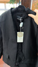 COCOBELLA設(shè)計(jì)感拼接絲光質(zhì)感西裝女秋輕奢風(fēng)氣質(zhì)OL西服SI533 黑色 S 曬單實(shí)拍圖