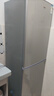 Heiai小冰箱小型家用一級能效冷藏冷凍兩用宿舍出租房雙門辦公室電冰箱節(jié)能電冰箱 【頂配容量】218升-BCD-218B288升級款 曬單實拍圖