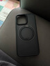 品勝【自帶支架】適用蘋果15promax手機(jī)殼iphone15promax保護(hù)套磁吸Magsafe無線充電旋轉(zhuǎn)支架殼 黑色 曬單實(shí)拍圖