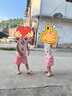 貝瑞加（Babyprints）兒童背心2件幼兒園男女寶寶午睡內(nèi)衣夏季純棉打底上衣 粉100 曬單實(shí)拍圖