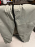 雅鹿褲子男夏季薄款男裝潮流寬松束腳哈倫褲潮牌男士工裝潮牌休閑褲 G31灰綠色 XL 【建議體重110-130斤】 曬單實(shí)拍圖