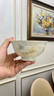 優(yōu)尊陶瓷骨瓷飯碗家用2025新款高級感輕奢陶瓷米飯碗盤套裝高腳碗餐具 4.5英寸高腳碗6個裝 曬單實(shí)拍圖