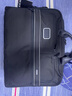 TUMI/途明 男士公文包商務(wù)出行通勤廓形條紋電腦包 黑/白/026303108DWOE 15英寸 曬單實(shí)拍圖