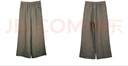 布符（Cloth Fu）布符2025夏季新款直筒休閑褲高腰顯瘦百搭通勤氣質(zhì)寬松舒適女裝 卡其色 L 曬單實拍圖