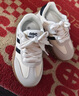 ABC KIDS兒童運動(dòng)鞋秋季童鞋跑步鞋女童休閑鞋女孩鞋3024白黑色33 曬單實(shí)拍圖