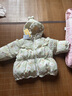巴拉巴拉嬰兒花版羽絨服女童冬季短款外套保暖2024甜美時(shí)尚萌208424107010 曬單實(shí)拍圖