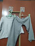 童泰（TONGTAI）嬰兒套裝純棉四季男女寶寶衣服內(nèi)衣兒童家居服上衣褲子長褲 灰色 90 cm 曬單實拍圖