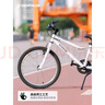 迪卡儂兒童自行車6-12歲青少年山地車學(xué)生單車20/24寸自行車 白色20寸帶腳撐(單速) 曬單實(shí)拍圖
