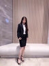 匆蒙免燙西褲女職業(yè)裝正裝褲女工裝直筒褲上班通勤修身酒店銀行工作褲 曬單實拍圖