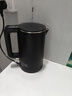 格來德（Grelide）電水壺800W小功率燒水壺酒店1L宿舍電熱水壺304不銹鋼無縫內(nèi)膽熱水壺煮水壺防燙開水壺HD1010黑色 曬單實拍圖