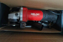 德力西電氣（DELIXI ELECTRIC）角磨機(jī)切割機(jī)家用手磨機(jī)磨光機(jī)打磨機(jī)手磨機(jī)砂輪機(jī)GD1365電動(dòng)工具 木工石材金屬研磨切割套餐 大功率800W 曬單實(shí)拍圖