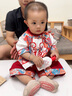 兔兔大文嬰兒地板襪子夏季薄款網(wǎng)眼男女寶寶室內(nèi)學步襪鞋隔涼兒童船襪 提耳網(wǎng)眼短筒地板襪4雙裝 0-1歲 曬單實拍圖