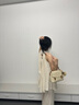CinvaiKrose劍橋包包女包2025年新款斜挎包女士單肩手提包生日七夕情人節(jié)禮物 米色【送女友老婆女生禮物走心】 曬單實(shí)拍圖