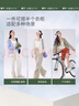 蕉下（beneunder）輕薄夾克款防曬衣女TS40224透氣清爽防曬服防紫外線外套淺霧紫M 曬單實(shí)拍圖