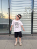 左西童裝男童短褲夏季涼感速干兒童運(yùn)動中褲2025新款男孩夏裝褲子 黑色 【吸濕速干】 110 碼 建議身高110cm左右 曬單實拍圖