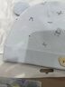 ZOZX德國嬰兒帽子0到3個月夏薄款小月齡初生寶寶帽a類純棉新生兒胎帽 尼多熊帽子-藍 33-40cm（建議0-3月） 曬單實拍圖