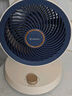 艾美特（AIRMATE）桌面空氣循環(huán)扇輕音插電充電寶兩用學生宿舍辦公小巧便捷臺扇2024新款遙控定時臺式風扇Type-c接口 升級機械【無級直流+可接充電寶】 曬單實拍圖