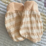 9i9嬰兒手套防抓臉夏新生兒寶寶手套彩棉2雙裝可調(diào)節(jié)大小透氣A446 曬單實(shí)拍圖