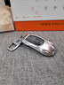 肯拓普高檔適配奔馳鑰匙套殼包扣新款定制E300L GLE450 GLS450 S480送禮 奔馳A款【時(shí)尚銀】+盾牌鑰匙扣 曬單實(shí)拍圖