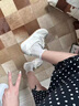 速狐踩屎感一腳蹬淺口孕婦鞋防臭軟底運(yùn)動鞋女款樓腳面休閑舒適德訓(xùn)鞋 米色 37 標(biāo)準(zhǔn)運(yùn)動鞋尺碼 曬單實(shí)拍圖