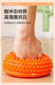 杜威克平衡榴蓮球感統(tǒng)訓(xùn)練足部按摩兒童游戲玩具過河石腳踩半圓三只裝 曬單實(shí)拍圖