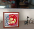 漢御帝閣 足金金箔畫(huà)擺件新居喬遷禮品送朋友客戶(hù)實(shí)用客廳裝飾品高端禮物 富貴吉祥 足金輕奢30*30厘米 曬單實(shí)拍圖